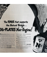 1947 Conoco Nth Motor Oil Advertisement Natural Bridge Vintage Gas &amp; Oil... - $559.30 MXN