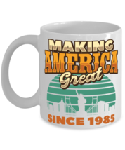 Making America Great Since 1986 Vintage Birthday Gift Mug Idea  - £11.78 GBP