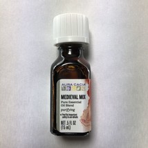 Aura Cacia Medieval Mix Pure Essential Oil Blend .5 fl oz (15mL) Purifying - £8.21 GBP