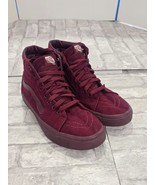 Vans Sk8 Hi 721499 Maroon Casual Shoes Sneaker Size Mens 8 Womens 9.5 - $570.99 MXN