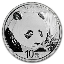 2018 30 Gram China Silver Panda Coin BU - $49.97