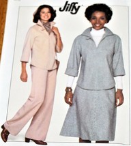 Vintage Sewing Pattern UNCUT Pullover Top Pants Skirt Simplicity 8169 Si... - $4.00