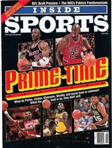 Michael Jordan 1992 Inside Sports Magazine Cover Page Photo - £2.71 GBP