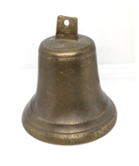 Vintage Brass Wall Nautical Swivel Hanging 4&quot; Tallest X 4&quot; At Widest Bell - $20.37 CAD