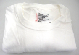 Hanes Men&#39;s Comfort Soft T-Shirts Tagless Lot of 3 Medium 38&quot;-40&quot; New White - £5.19 GBP
