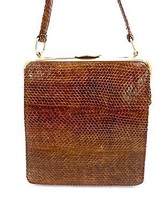 Vintage Handbag Purse  Snakeskin Tall 1960s  - £22.78 GBP