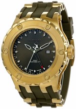Invicta Subaqua Quartz - Gold Case With Olive Green Band / Needs New Battery - £235.01 GBP