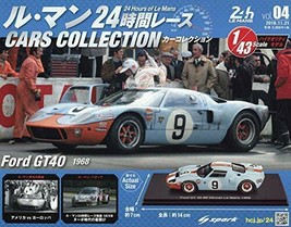 Le Mans Cars Collection 24 Hour Race 4 Ford GT40 (1968) Magazine Model - £38.67 GBP