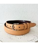 NEW Rod Patrick Boots Mens Western Belt 1.5 in Sz 38 Tan Horse Leather T... - $89.10