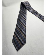 NEW Calvin Klein Men&#39;s Classic Square Geometric Silk Tie MSRP $65 - $266.17 MXN