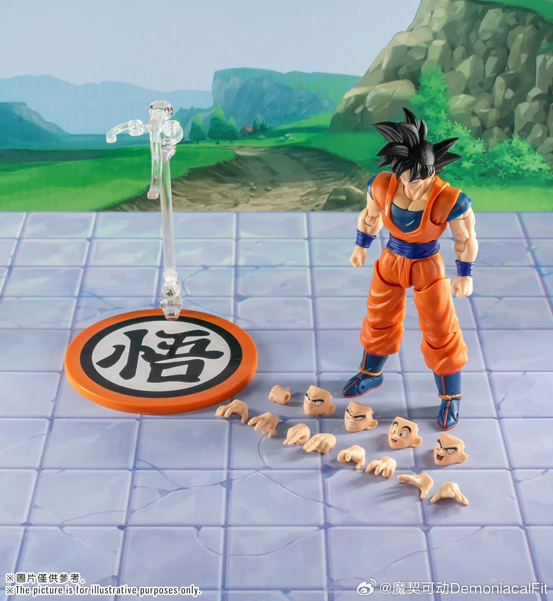 In stock demoniacal fit df dragon ball sh figuarts shf martialist forever goku 3 0 new thumb200