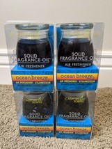 (4 x Ocean Breeze) California Scents Solid Fragrance Oil Air Freshener 3.33 oz - £13.28 GBP