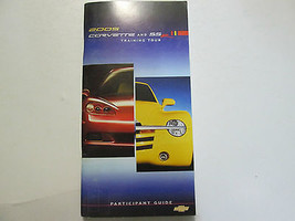2005 Chevrolet Corvette E Ss Formazione Tour Partecipante Guida Manuale OEM Book - £27.41 GBP