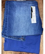 Time &amp; Tru ~ Women&#39;s Pants Denim Medium Wash Pregnancy Skinny 5-Pocket ~ L - $20.29 CAD