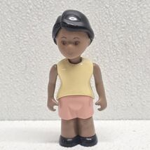 Vintage Little Tikes Dollhouse African American Girl Sister Daughter Dol... - $10.79