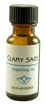 Lotus Light Pure Essential Oils - plain label Clary Sage .5 oz - £11.86 GBP