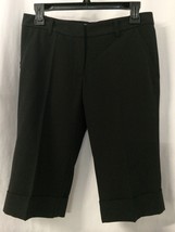 Mutty Women&#39;s Shorts Black 4 Pocket Stretch Dress Shorts Size 6 - £7.84 GBP
