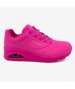 Skechers Uno Stand On Air Hot Pink Womens Athletic Sneaker - $64.95