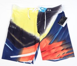 Oakley Hydrofuse Seaweed Sway Multicolored  4-Way Stretch Boardshorts Me... - £62.94 GBP