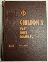 1961 Chiltons Flat Rate and Parts Manual - Covers 1952-1961 Great Condition - £36.31 GBP