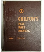 1961 Chiltons Flat Rate and Parts Manual - Covers 1952-1961 Great Condition - $46.50