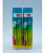 2x Carmex WINTER MINT Daily Care Moisturizing Lip Balm SPF 15 COLLECTIBL... - £24.03 GBP