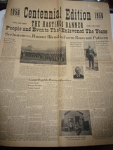 Vintage The Hastings Banner Centennial edition 1856-1956 - £7.80 GBP