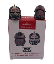 Hallmark Mini Ornaments 2023, Star Wars: The Bad Batch Hunter and Wrecke... - $19.79