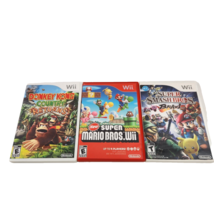 Donkey Kong Super Mario Bros Smash Bros Brawl (Nintendo Wii, 2008-10) Video Game - £37.81 GBP