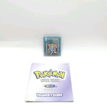 Pokemon: Crystal Version (Game Boy Color, 2001) GBC w/Trainers Guide! Authentic! - £152.48 GBP