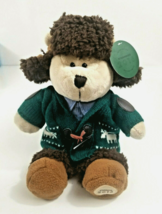 Starbucks Home for the Holidays Barista Boy Teddy Bear Stuffed Plush 2016 w/ Tag - $9.99