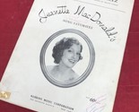 VTG Sheet Music Merry Widow Waltz Jeanette MacDonald&#39;s Song Favorites 1934 - $8.86
