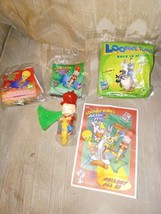 3 Looney Tunes Wendys Kids Meal Toys Tweety Elmer Fudd Pens Back In Action Daffy - £14.68 GBP