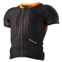 SixSixOne 661 Evo Compression Jacket Mens MTB D3O Short Sleeve Armor Bla... - $86.50