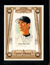2006 Topps Allen And Ginter Dick Perez Sketches #9 Todd Helton Nmmt Rockies - £2.67 GBP