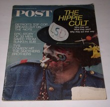 The Hippie Cult Saturday Evening Post Magtazine Vintage 1967 Counter Cul... - £11.81 GBP