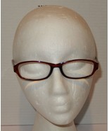 ENVY Brown Rectangular Reading Glasses +2.75 Strength Plastic Frame Readers - $14.80