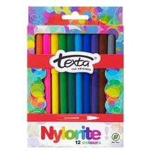 Texta Nylorite Markers (Assorted) - 12/box - £24.31 GBP