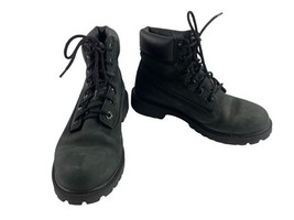 Timberland Premium Boots Toddler Kids Boys 4 M Shoes Black Waterproof Ankle - $27.54