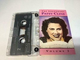 The Legendary Patsy Cline Volume Cassette Tape 1988 Mca Records Usa MCAC-20668 - £6.84 GBP