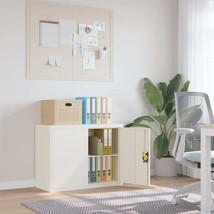  File Cabinet White Powder-coated steel Medium File Cabinet - $8,237.84 MXN