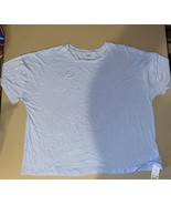 Gap Women’s Short Sleeve Tee Size XXL Color: Blue Bell Ditsy - $20.84 CAD