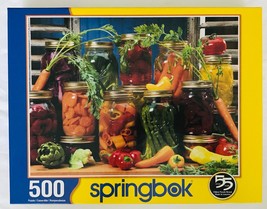 Canned Veggies Jigsaw Puzzle 500 pieces Springbok 18&quot; x 23.5&quot; 2020 Made ... - $19.34