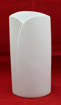 AK Kaiser Germany Bisque Porcelain White Vase Matte M. Frey Signed 16.5 ... - $51.56