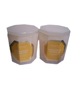 Pineapple Passion Candle Slatkin Scentworx 3 Wick 14.5 oz each - Lot of 2 - $48.99