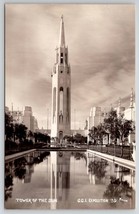 RPPC 1939 Golden Gate Int&#39;l Exposition Tower Of The Sun Postcard X28 - £11.95 GBP