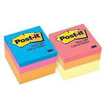 Post-it Notes 2x2 Assorted Colors 400 Sheets 1 Cube - €7,45 EUR