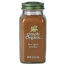 Simply Organic Five Spice Powder ORGANIC 2.01 oz. Bottle - £10.27 GBP