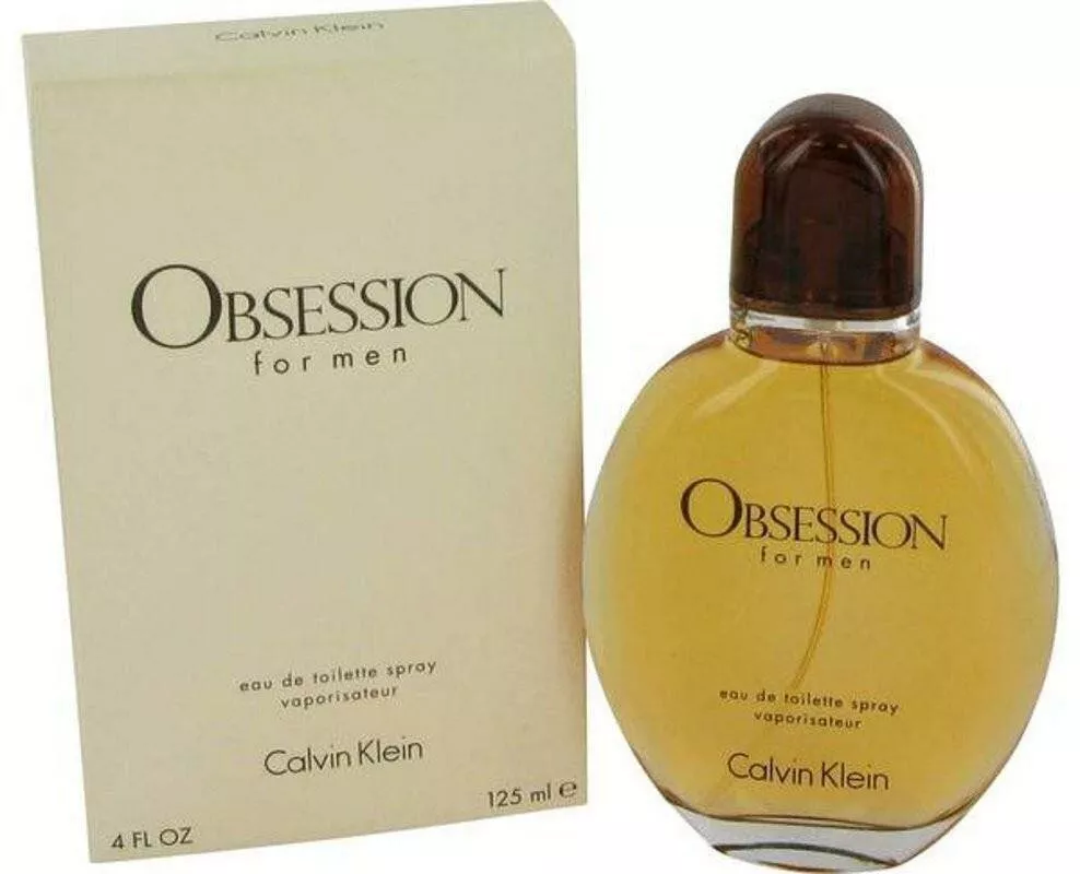 OBSESSION by Calvin Klein 4.0 oz 4 MEN edt Cologne New in Box - £28.35 GBP