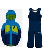 Spyder Snowsuit Ski Set Trick Synthetic Down Jacket &amp; Expedition Bib Pan... - £84.85 GBP